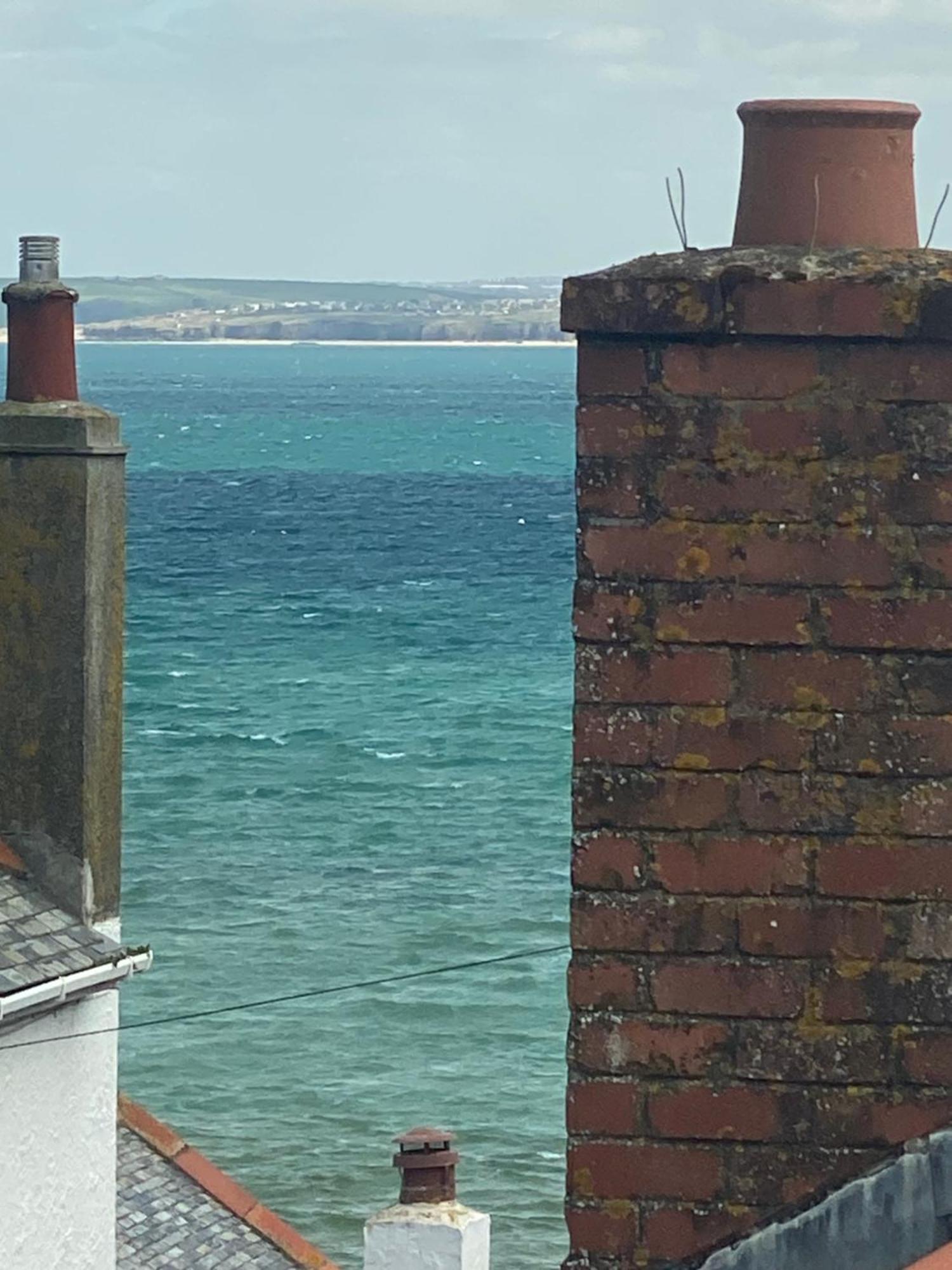 Little Dolly Sea View 2 Bedroom Apartment, St Ives Town, Dog Friendly Luaran gambar