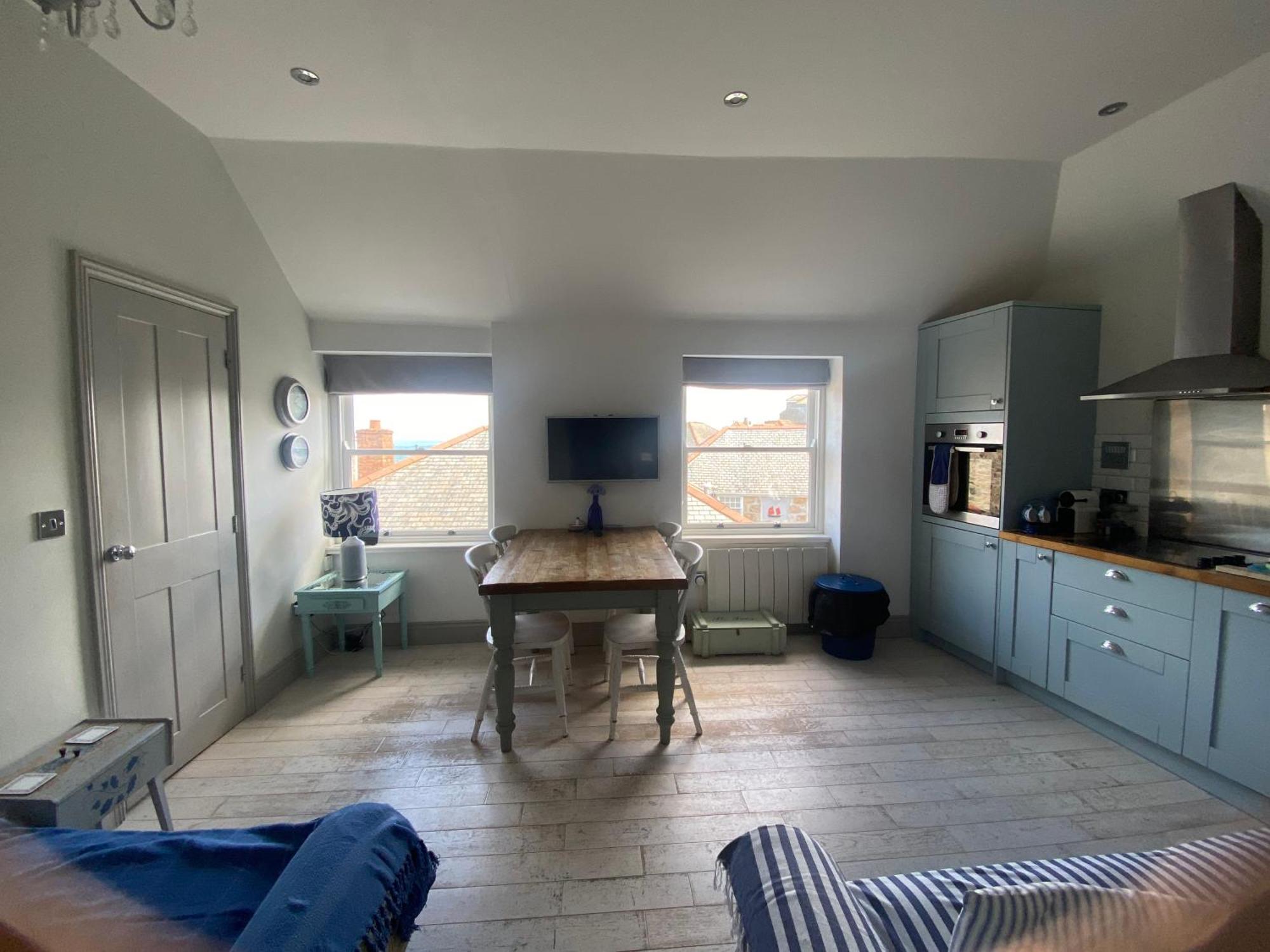 Little Dolly Sea View 2 Bedroom Apartment, St Ives Town, Dog Friendly Luaran gambar